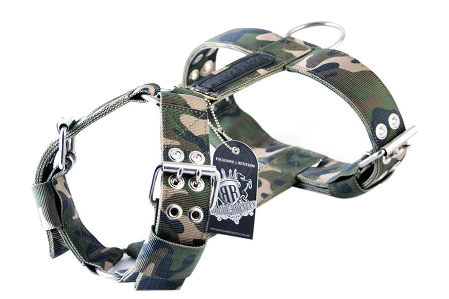 Camouflage sales dog harness