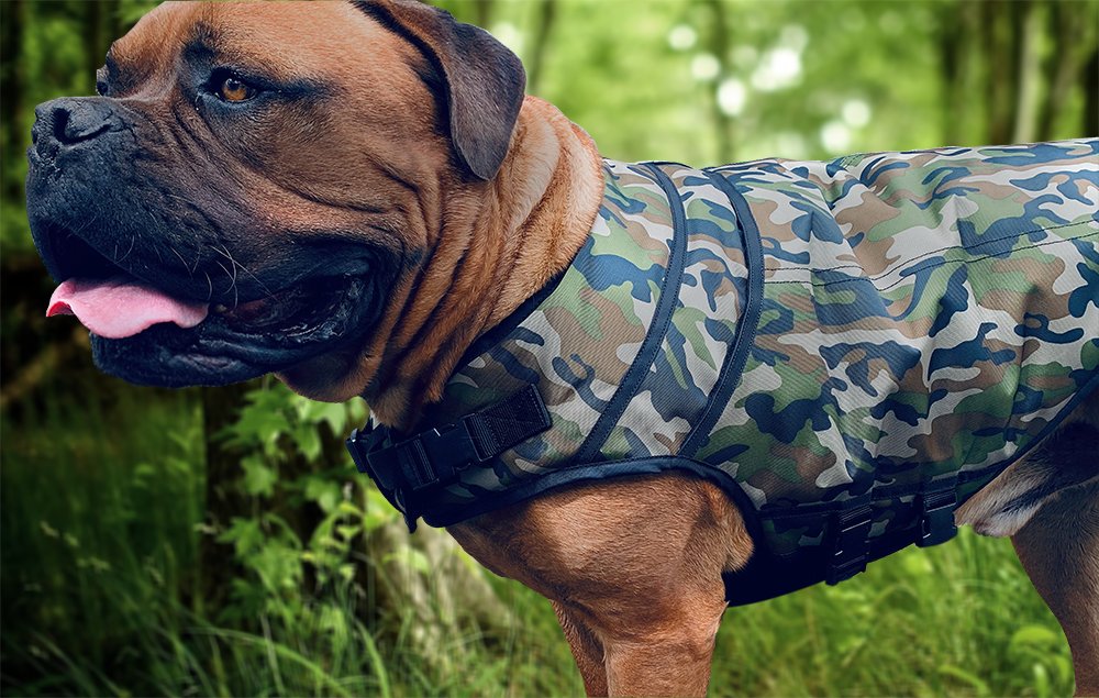 Rogue Active Dog Jacket - &#39;CAMO&#39;