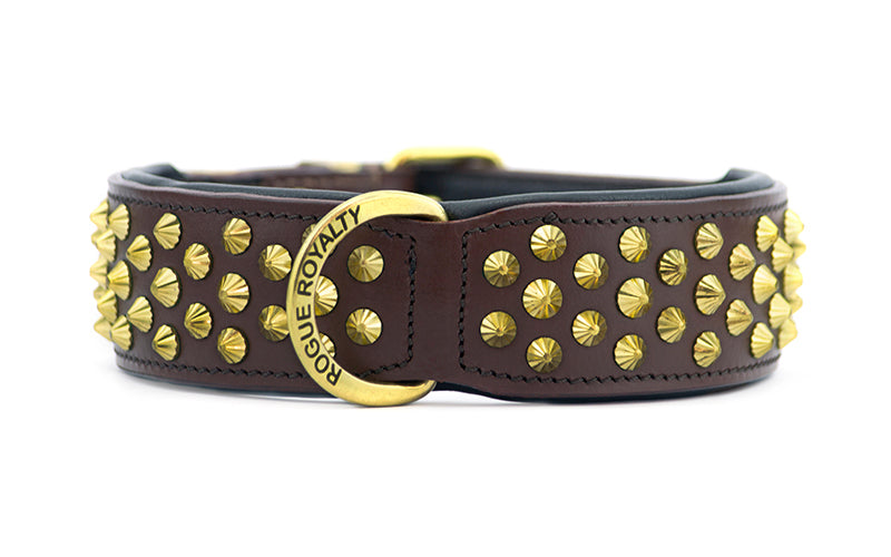 dark-brown-leather-dog-collar