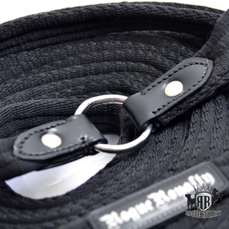 Our Recall Training Leash is the perfect accessory for all your training needs. Made using a unique soft-ply nylon webbing to prevent hand burn and fitted with a Stainless Steel snap hook and leather reinforced joins, this leash is ideal for long distance dog training, controlled socialisation or recall techniques.