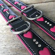 queen of hearts slim collars