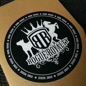 rogue royalty sticker top view