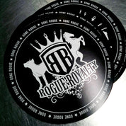 rogue royalty sticker top view