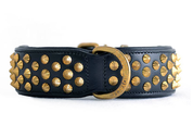 ruthless leather dog collars