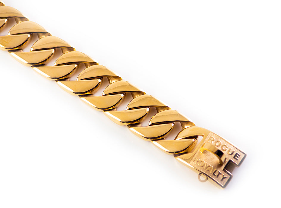 Buy Rogue Royalty Gold Chain 23mm Online